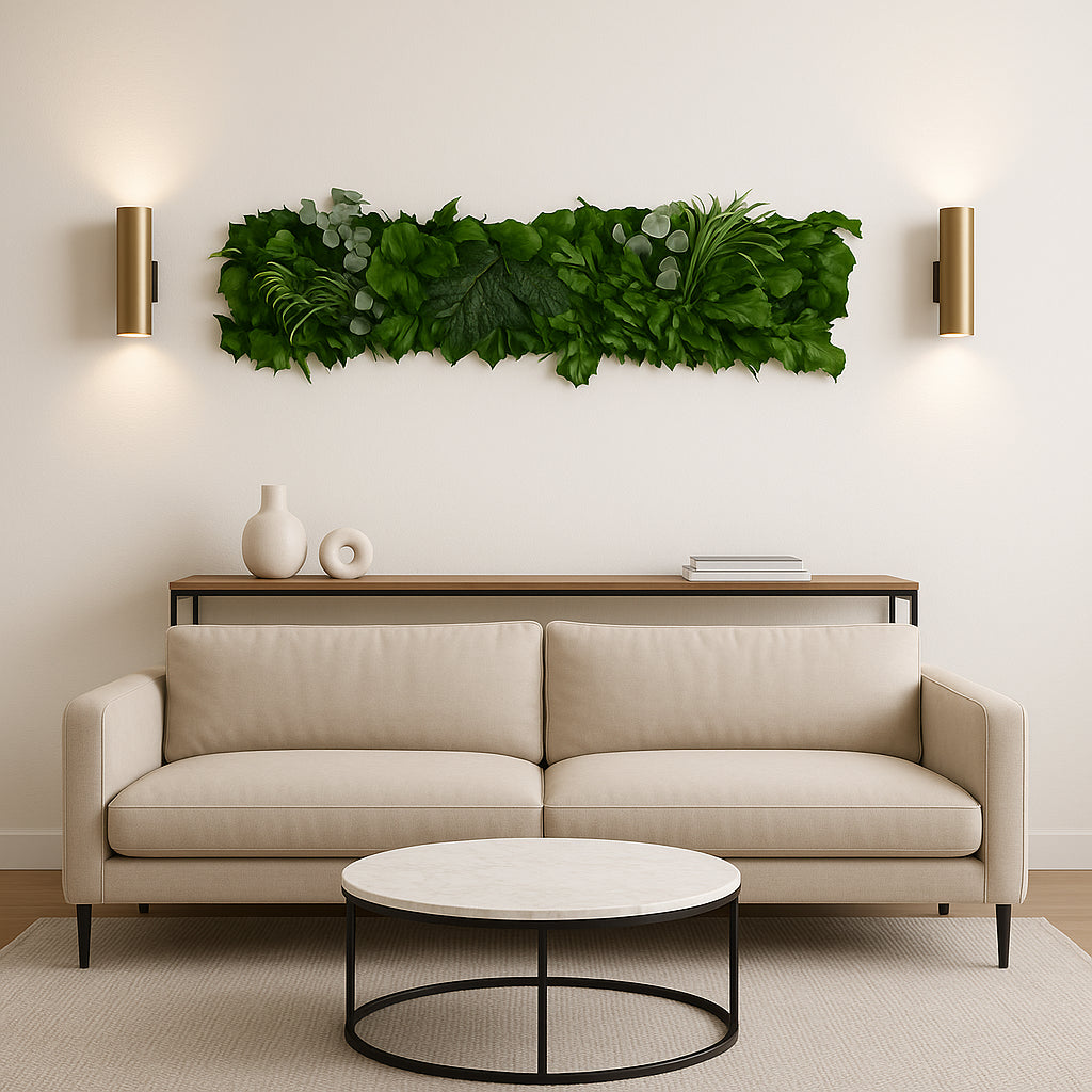Tableau végétal naturel Forest 115x40