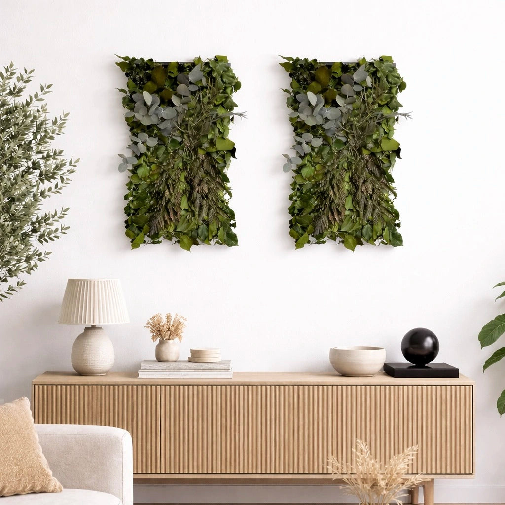 Tableaux végétaux naturels stabilisés