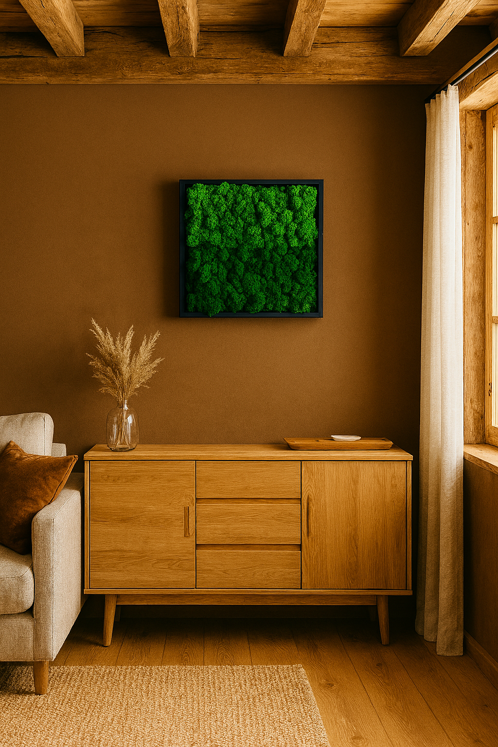 Stabilisés végétaux tableau mur déco