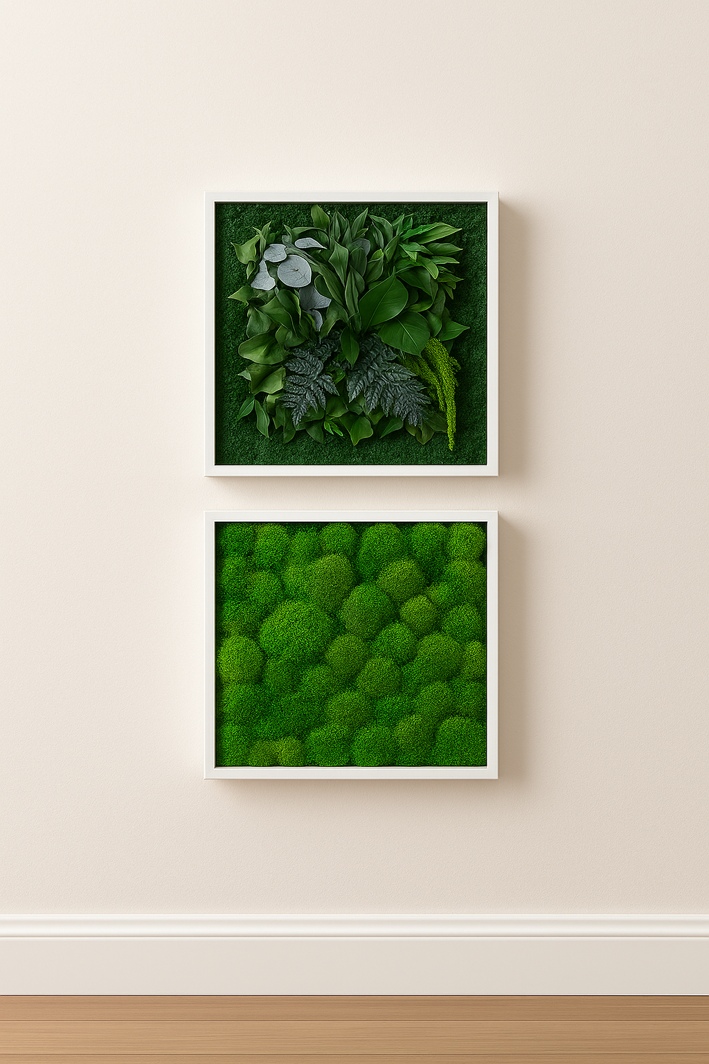 stabilisé végétal tableau déco