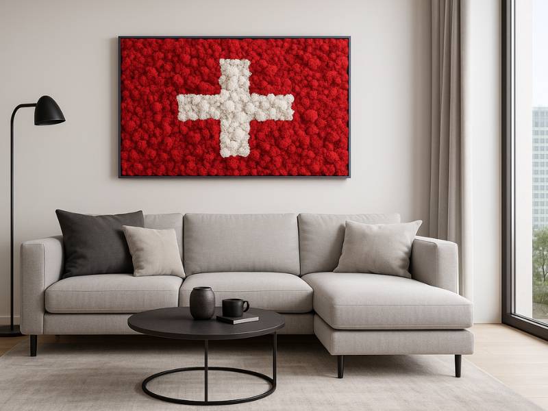 Tableau Lichen 115x75