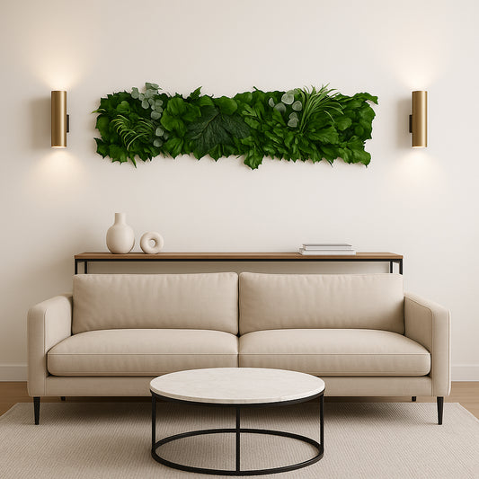 Tableau végétal naturel Forest 115x40