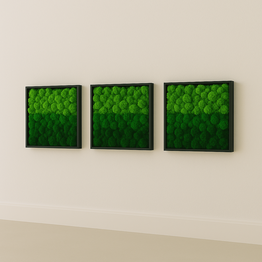 Pflanzenbild Flechten zweifarbig 40x40