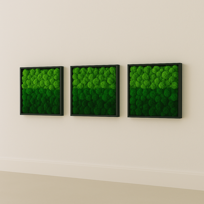 Pflanzenbild Flechten zweifarbig 40x40