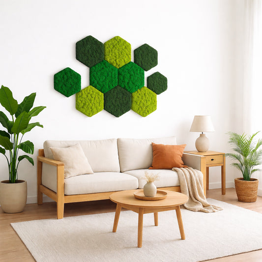 Tableaux végétaux naturels stabilisés 