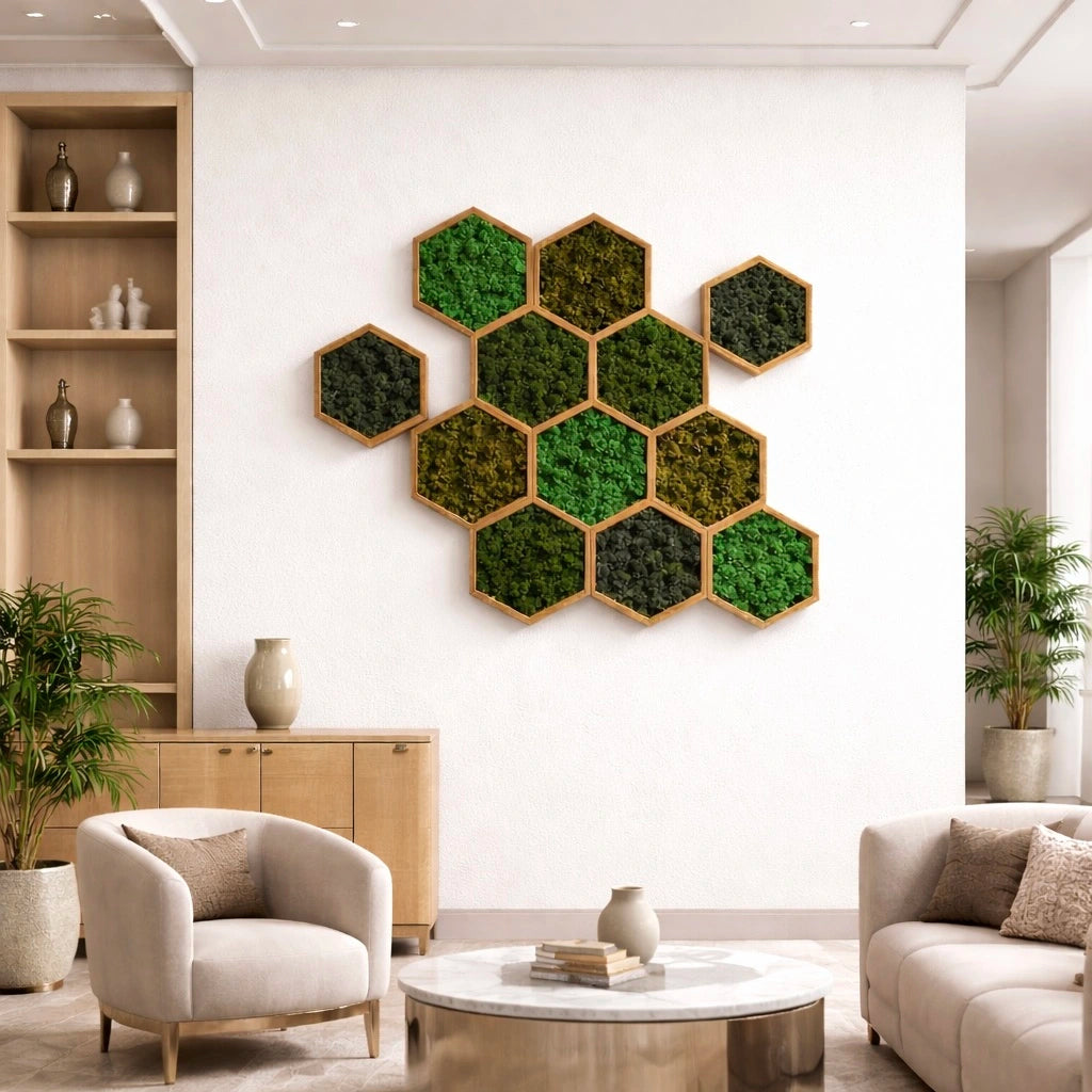 Tableaux végétaux naturels stabilisés 