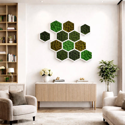 Tableaux végétaux naturels stabilisés  