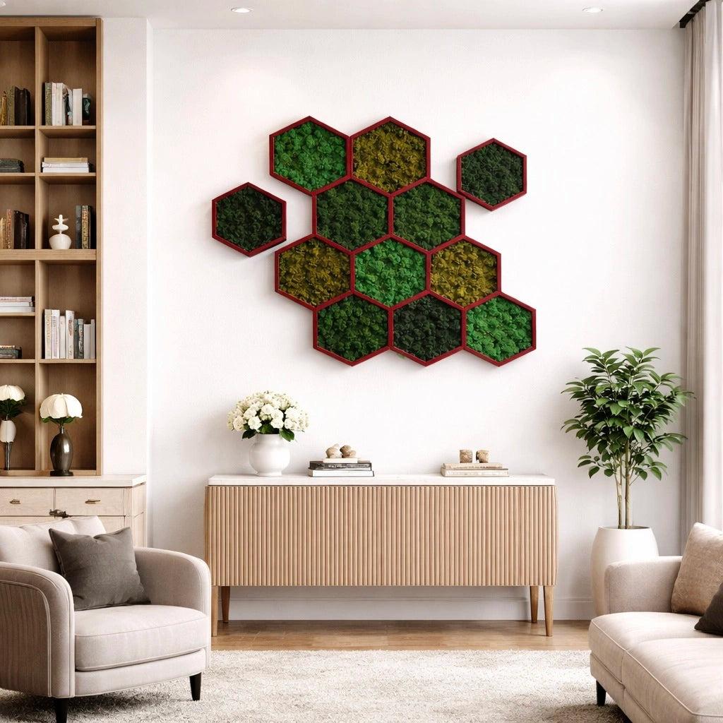 Tableaux végétaux naturels stabilisés 