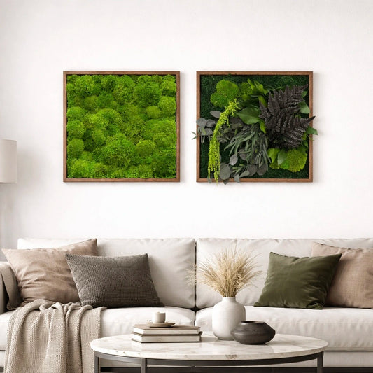 Tableaux végétaux naturels stabilisés Bubble Jungle