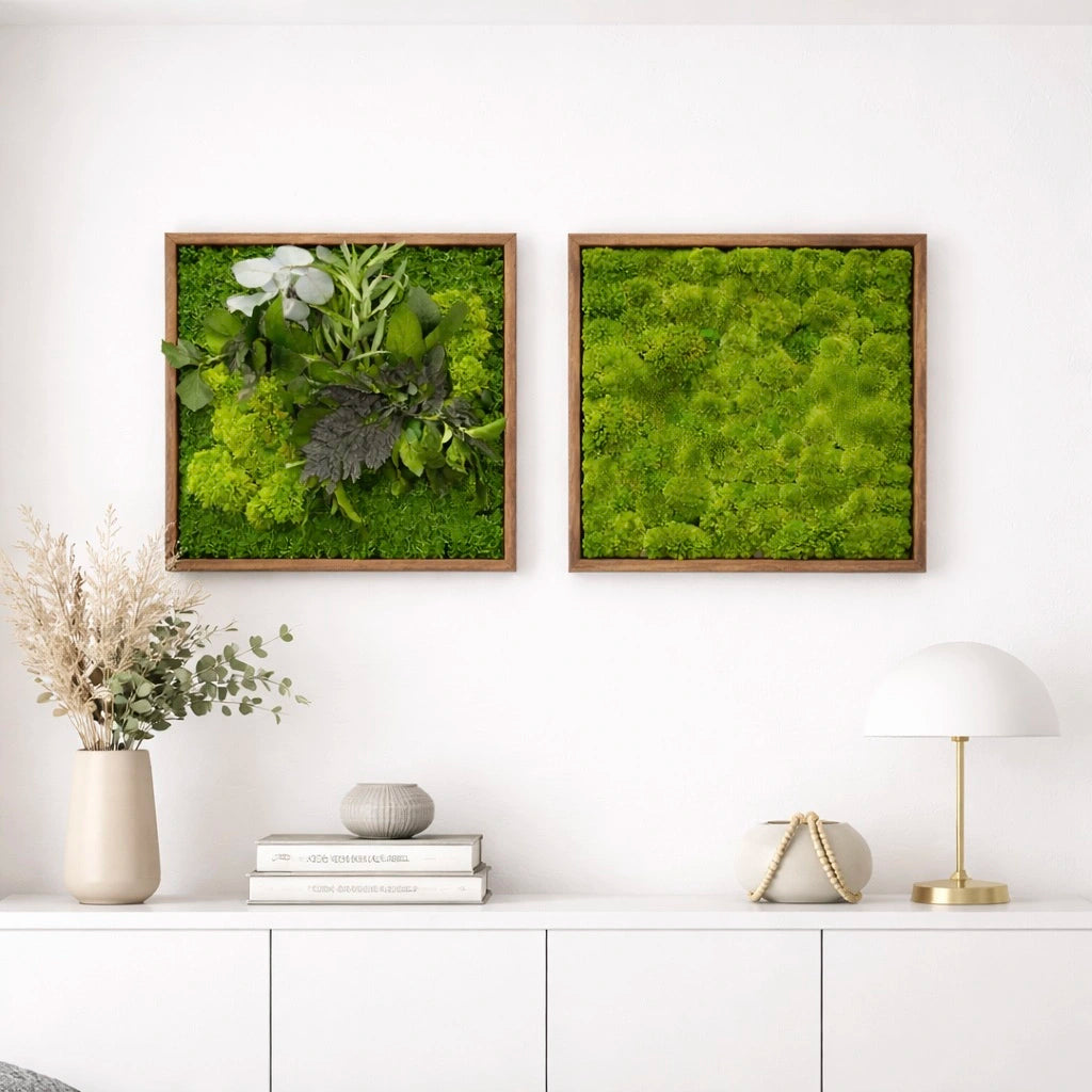 Tableaux végétaux naturels stabilisés 