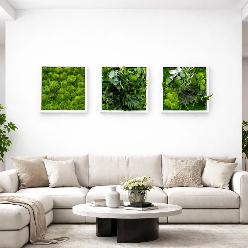 Tableaux végétaux naturels stabilisés 
