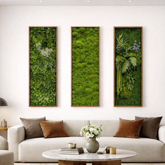 Tableaux végétaux naturels stabilisés Forest Bubble Jungle