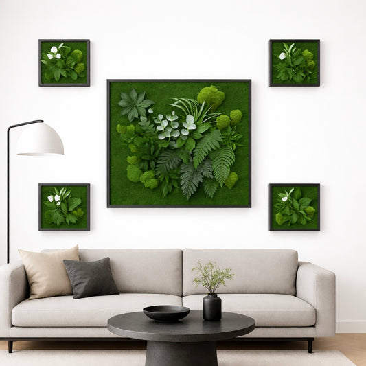 Tableaux végétaux naturels stabilisés 