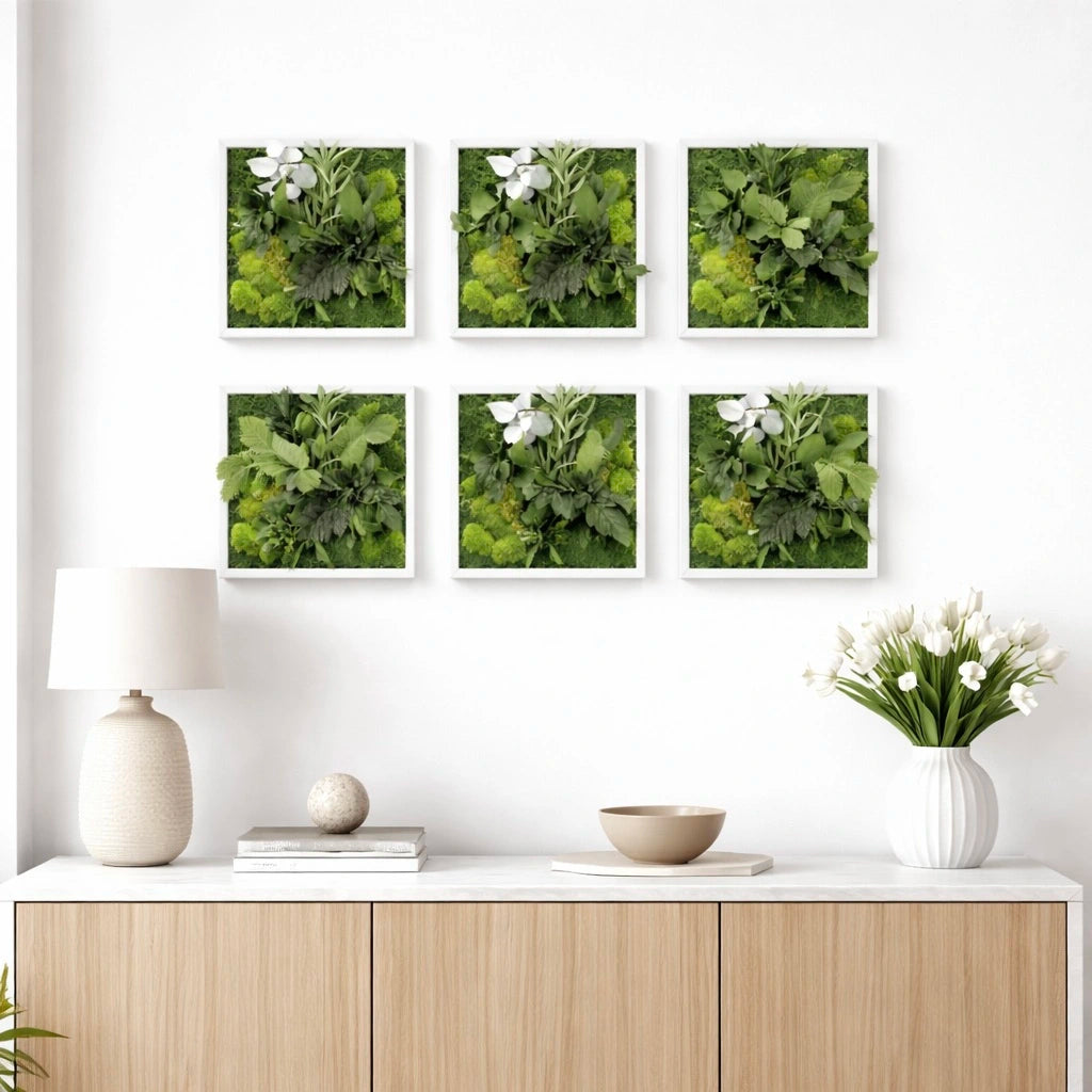 Tableaux végétaux naturels stabilisés 