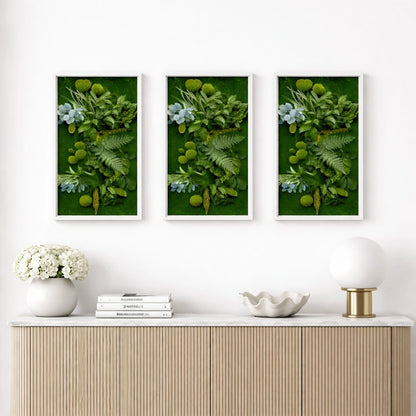 Tableaux végétaux naturels stabilisés 