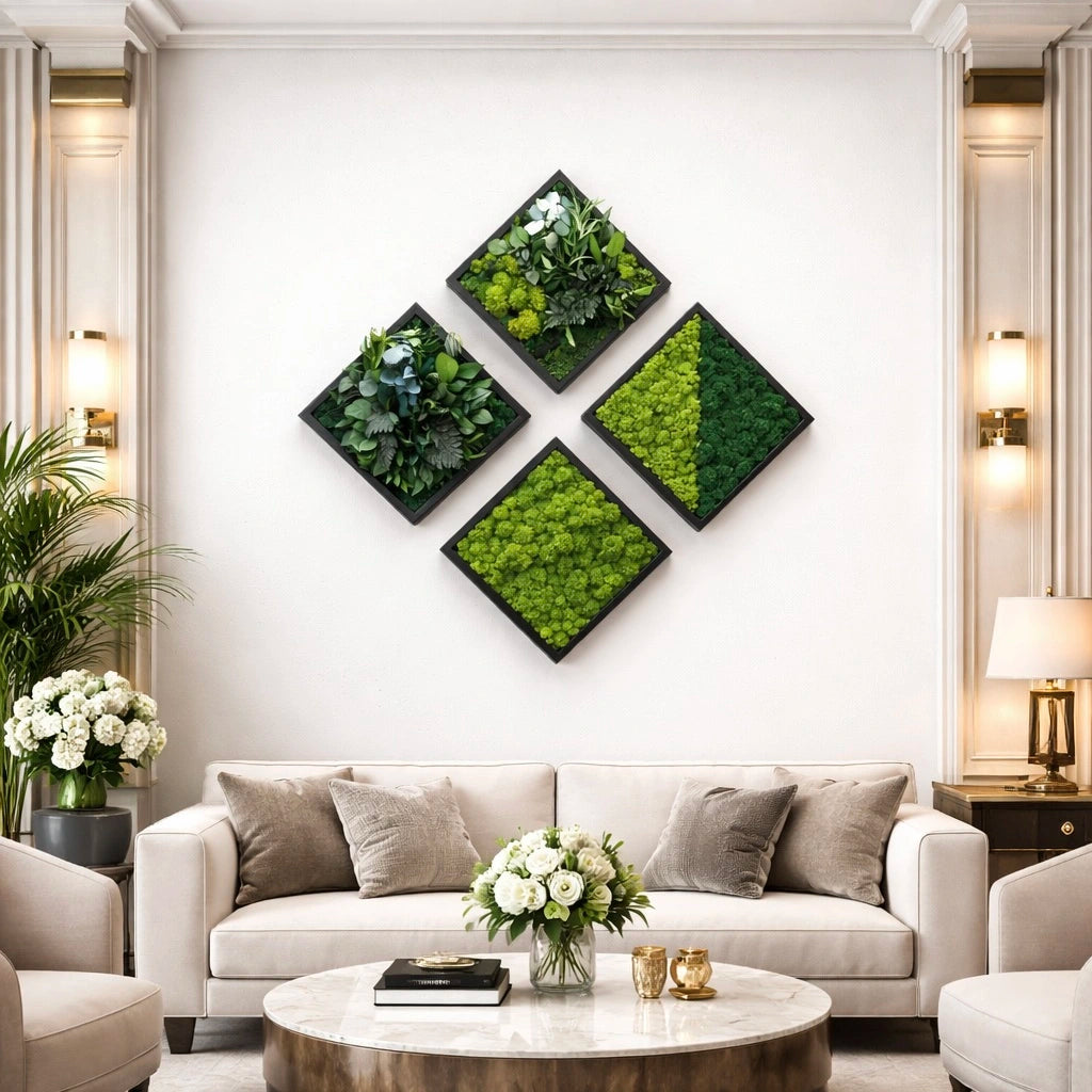 Tableaux végétaux naturels stabilisés 