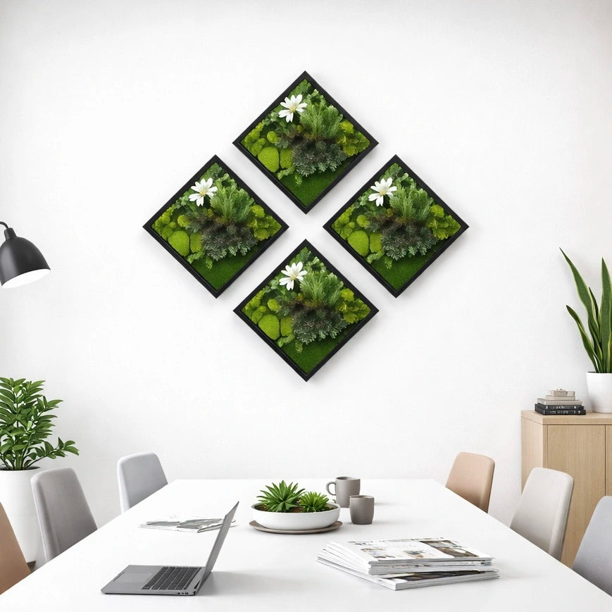 Tableaux végétaux naturels stabilisés 