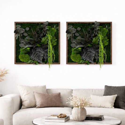 Tableaux végétaux naturels stabilisés 