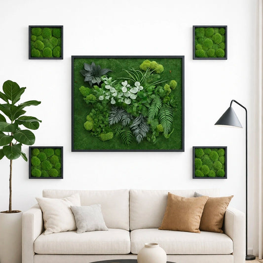 Tableaux végétaux naturels stabilisés 