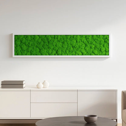 Design tableau végétal naturel stabilisé décoration intérieur 