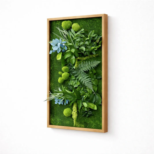 Tableau végétal naturel stabilisé 