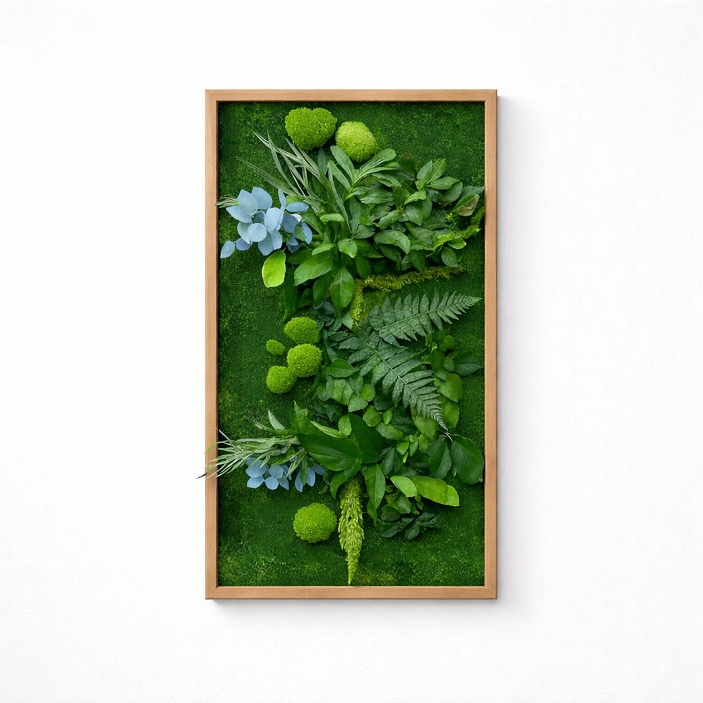 Tableau végétal naturel stabilisé 