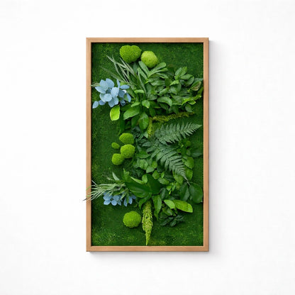 Tableau végétal naturel stabilisé 