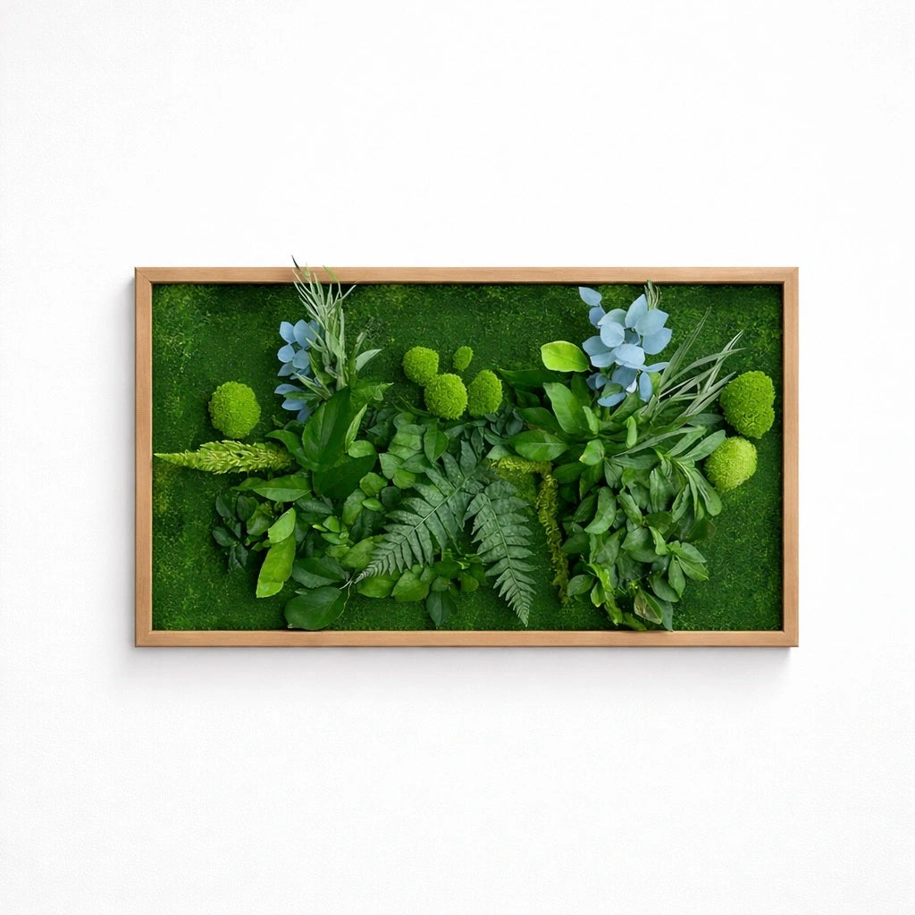 Tableau végétal naturel stabilisé 
