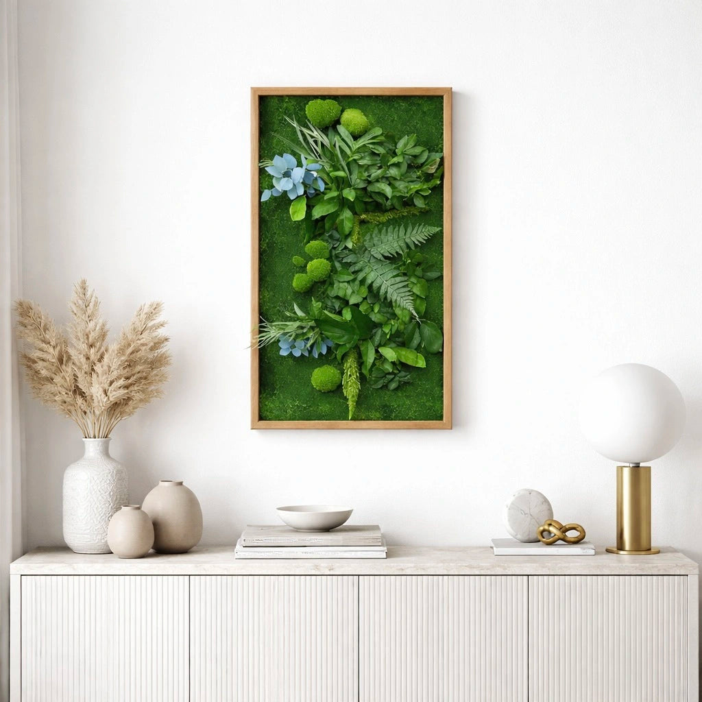 Tableau végétal naturel stabilisé 