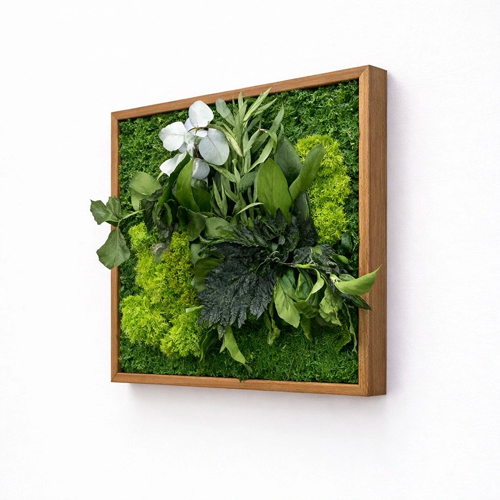 Tableau végétal naturel stabilisé 