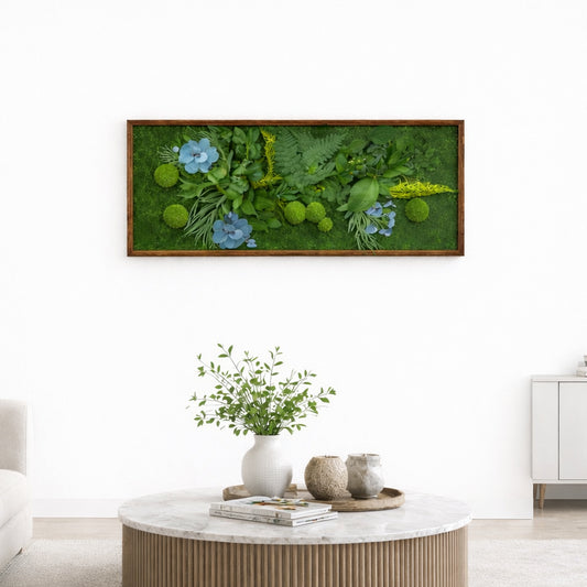 Tableau végétal naturel stabilisé 