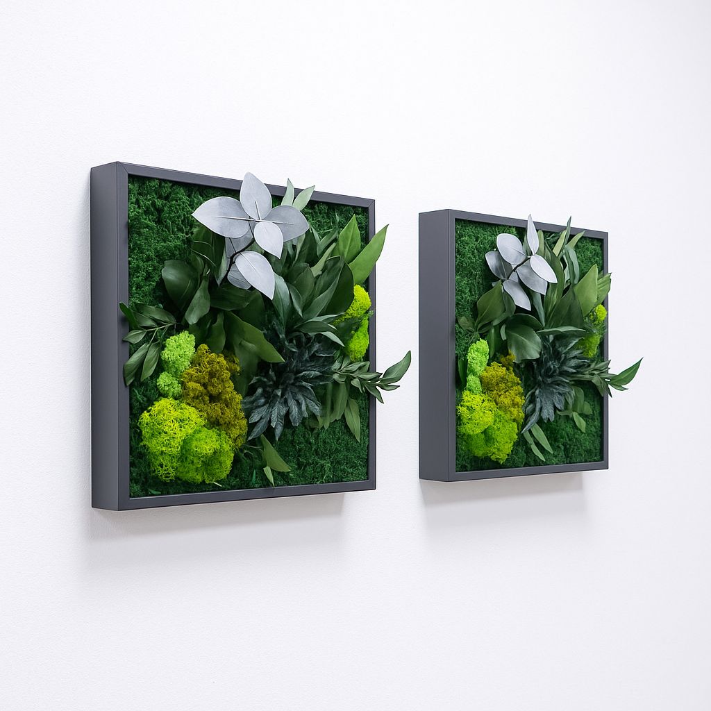 Jungle tableaux stabilisés végétaux 