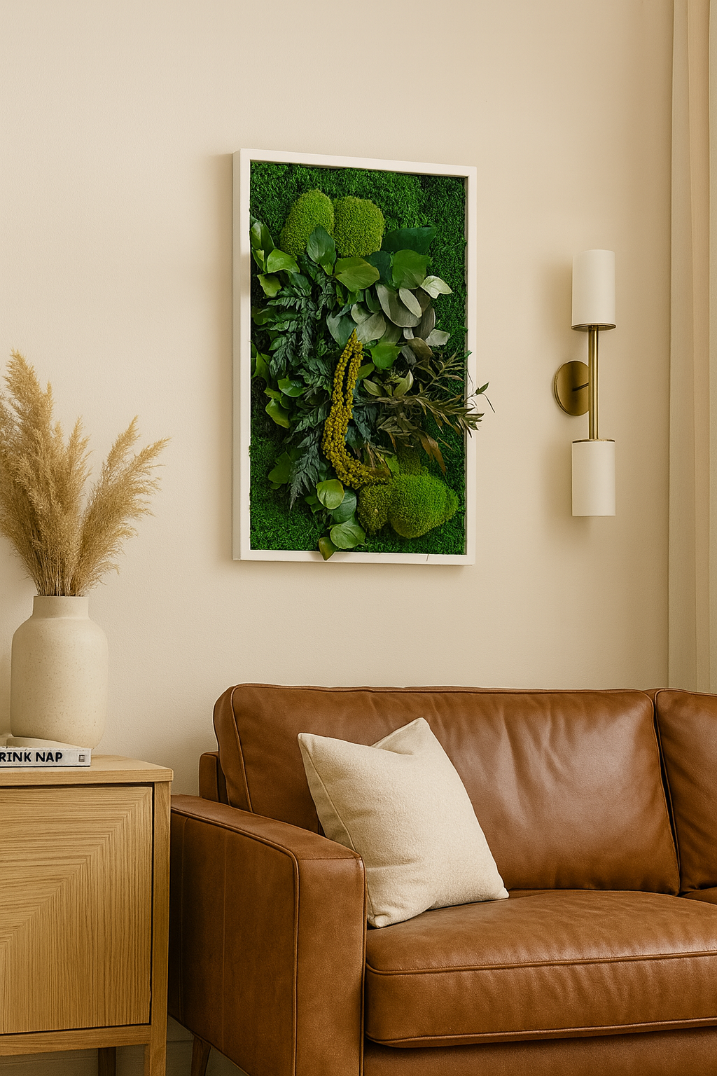 jungle stabilisé naturel végétal tableau 