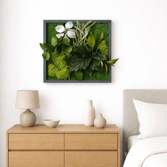 Tableau végétal naturel stabilisé 