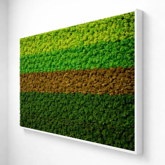 Tableau végétal naturel stabilisé 