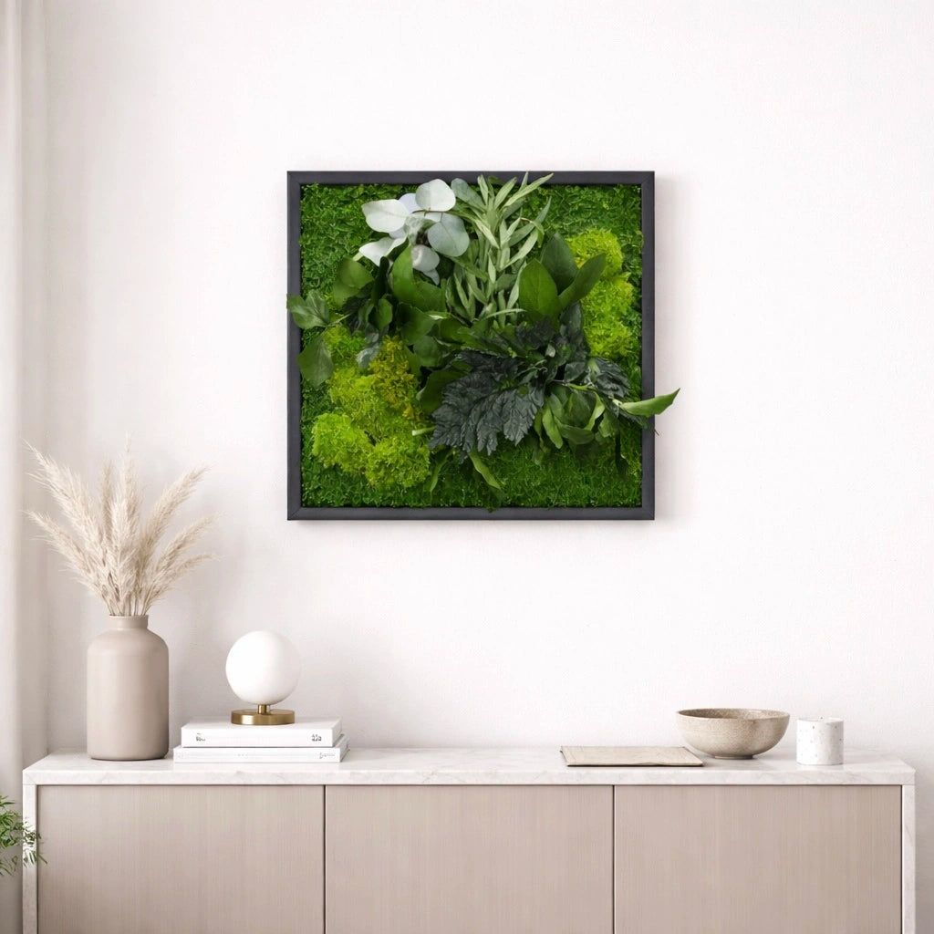 Tableau végétal naturel stabilisé 