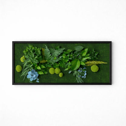 Tableau végétal naturel stabilisé 