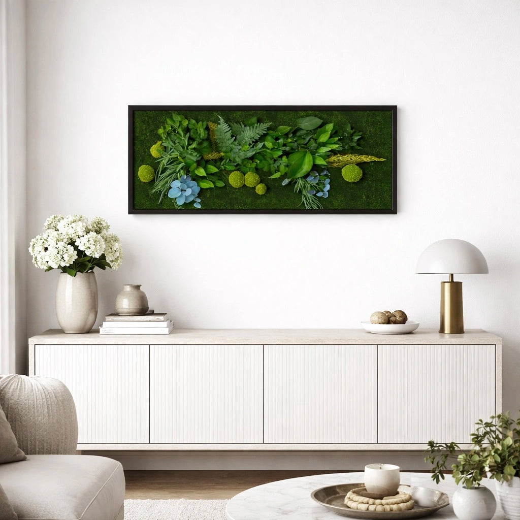 Tableau végétal naturel stabilisé 