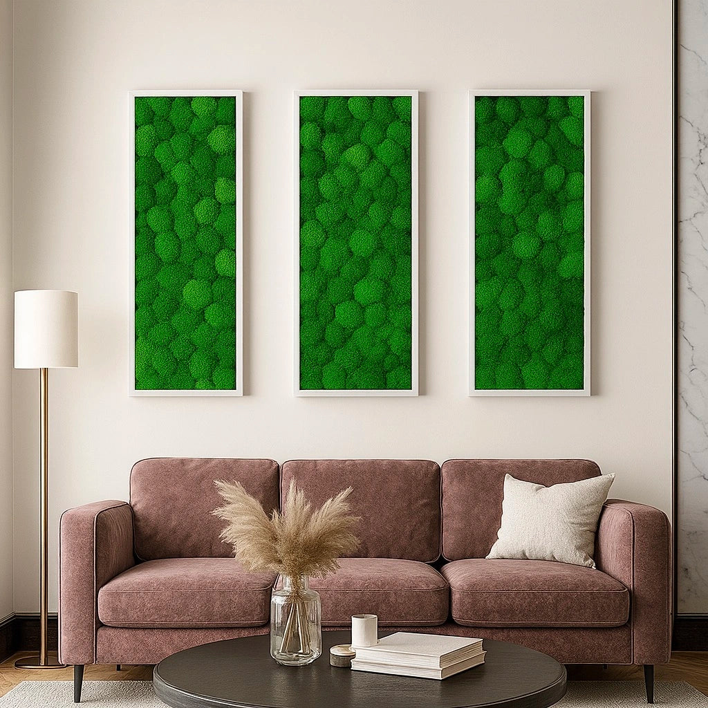 Tableaux murs intérieur décoration végétaux stabilisés 