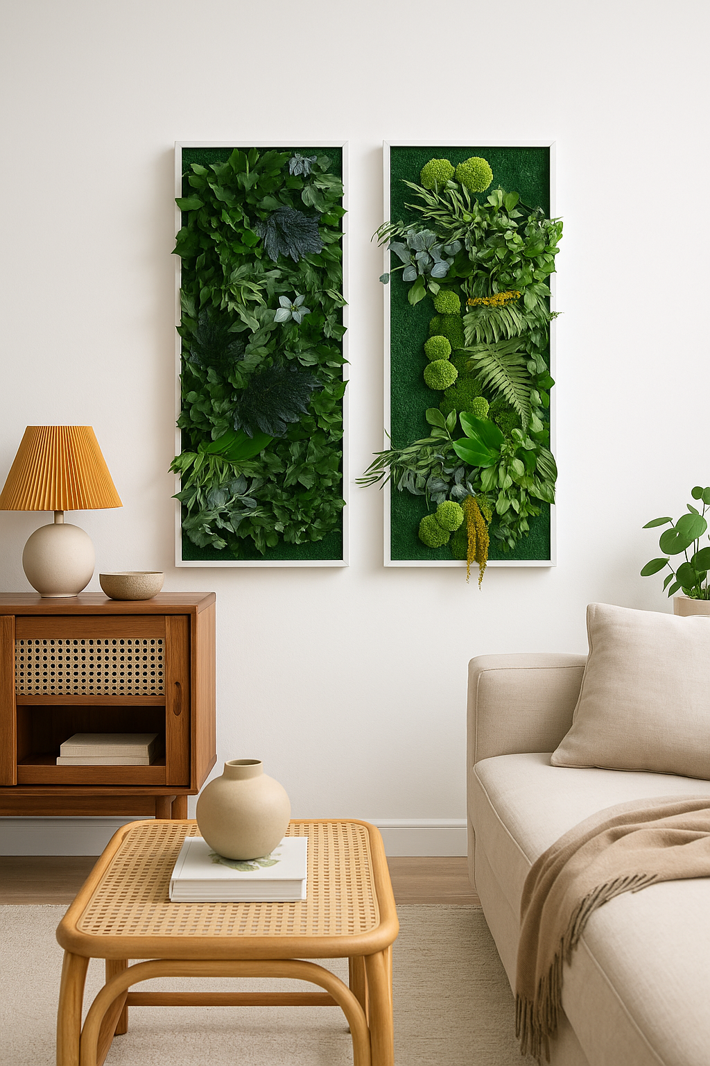 tableau naturel végétal