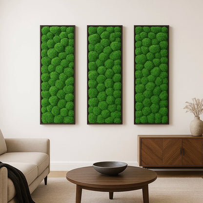 design décoration intérieur tableaux murs végétal stabilisé