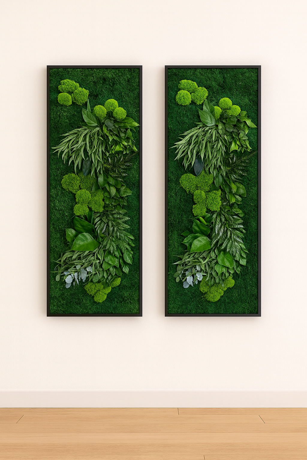 stabilisés végétaux tableaux murs