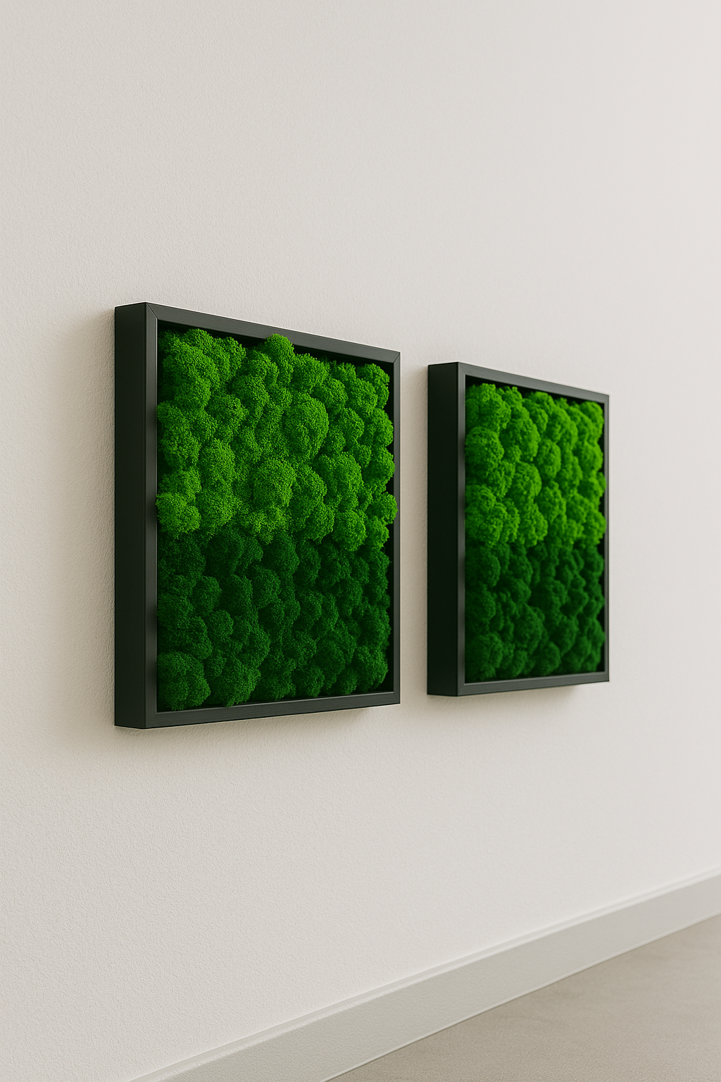 tableau végétal décoration stabilisé