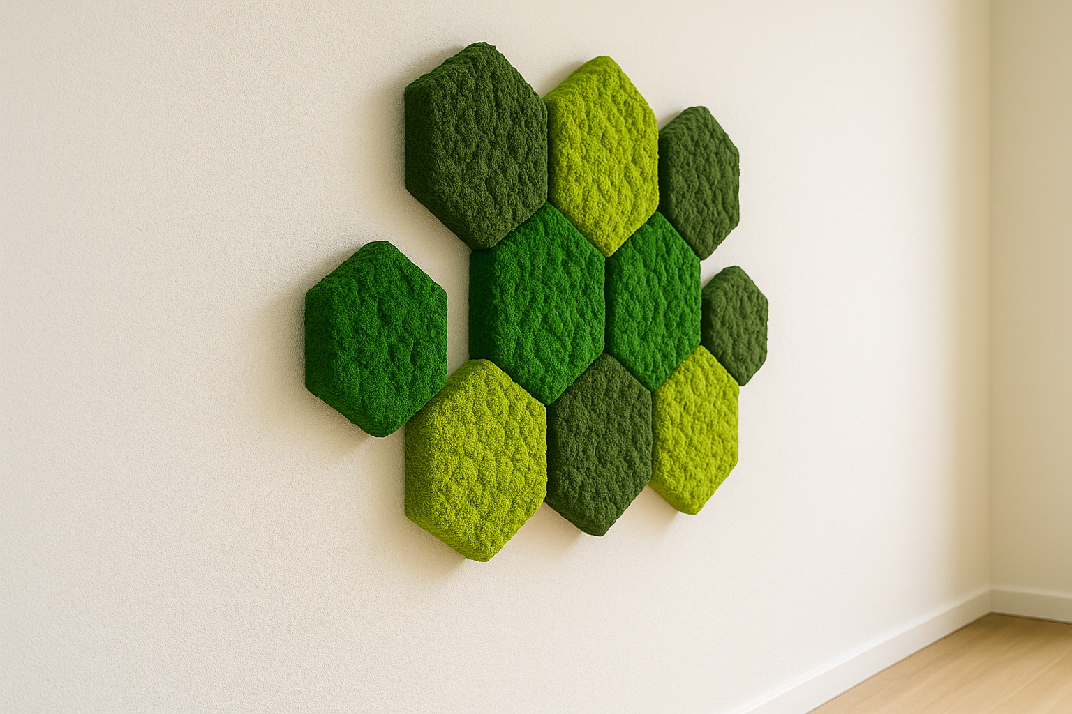 déco tableau végétal mur