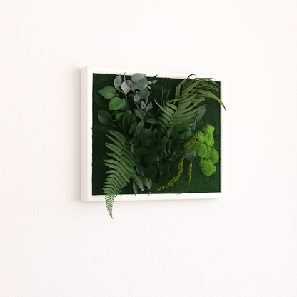 tableau déco végétal naturel stabilisé