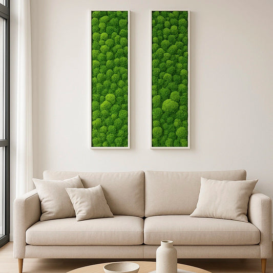 tableau végétales mur végétal stabilisé