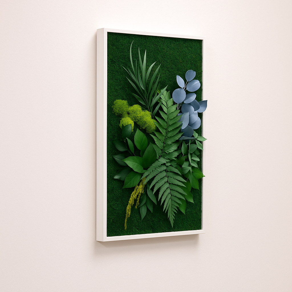 déco stabilisé jungle végétal tableau