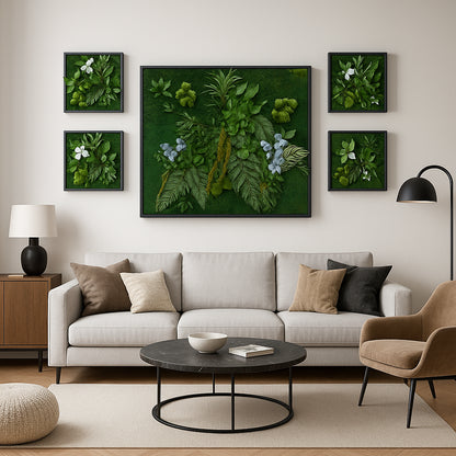 tableau végétal stabilisé mur végétal décoration intérieur 