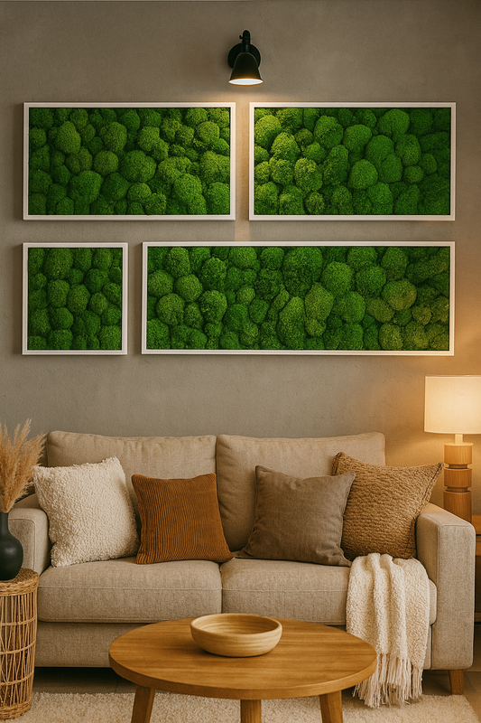 stabilisé déco tableau végétal